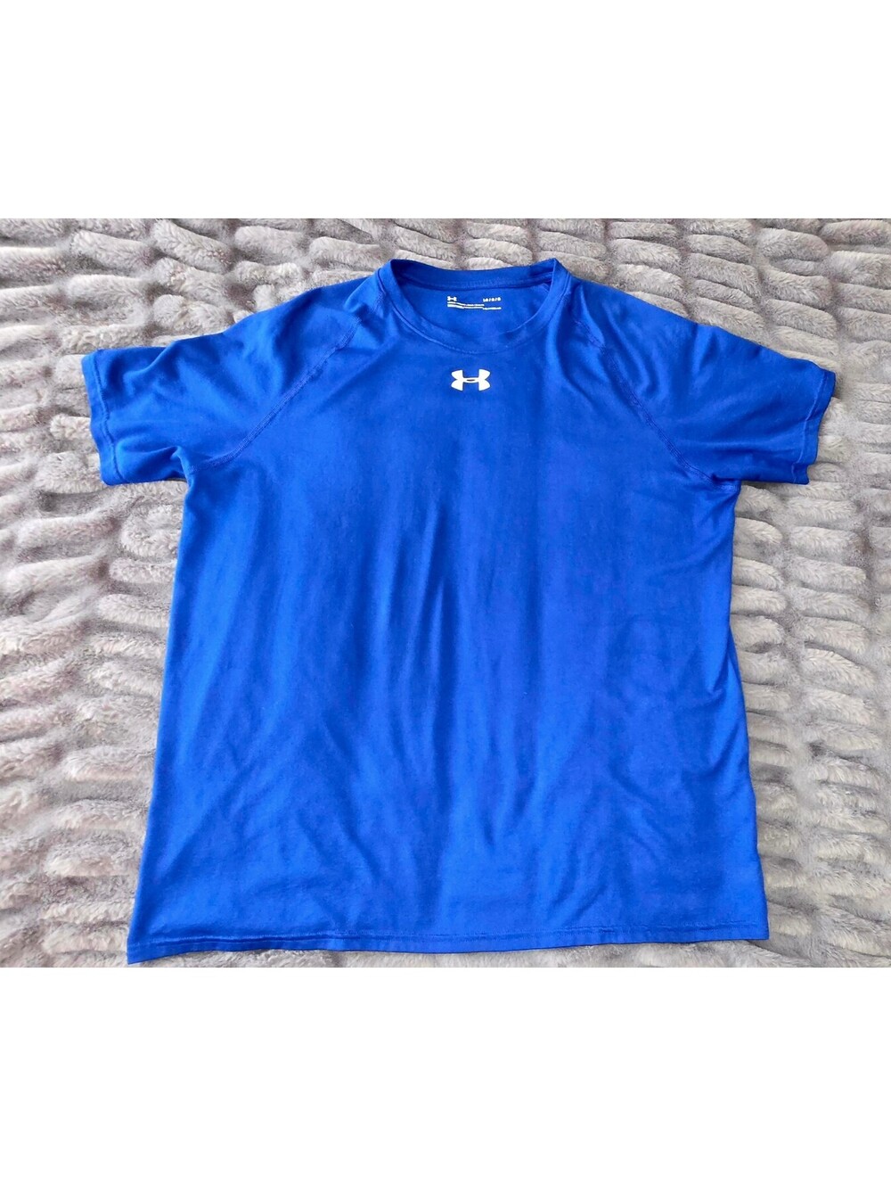 Under Armour Blue Short Sleeve Athletic Shirt